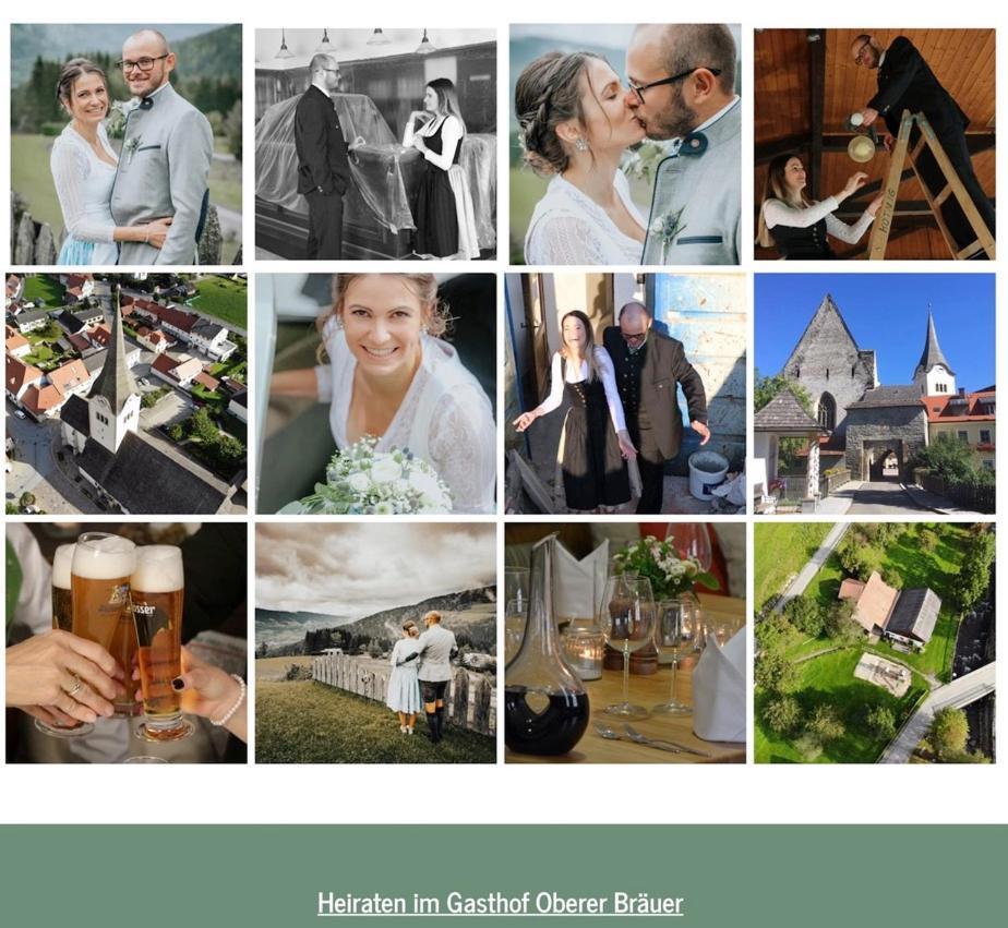 Gasthof Oberer Bräuer Oberwoelz Stadt Exterior foto